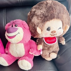 ぬいぐるみセット たべっこどうぶつ・スティッチ・モンチッチ・ロッツォなどの画像