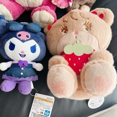 ぬいぐるみセット たべっこどうぶつ・スティッチ・モンチッチ・ロッツォなどの画像