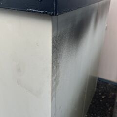 【★引き取り限定価格】スチール製 収納庫 横：幅84ｘ高さ80.5ｘ奥行き50 オフィス 倉庫 鍵付きの画像