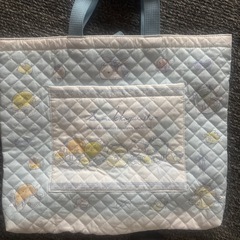 すみっこぐらし　水色手提げバッグの画像