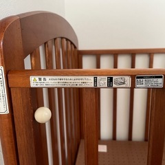 ベビーベッド　カトージの画像