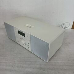 【Victor】 ビクター ポータブル オーディオ システム RD-N1-W 2011年製 ホワイト iPod対応 動作確認済み A1014の画像