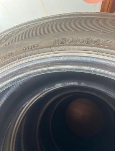 235/50R17, ブリヂストン,2019年,4本