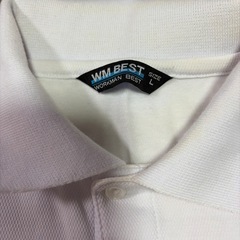 メンズ　ポロシャツ　白　L LL 二枚の画像