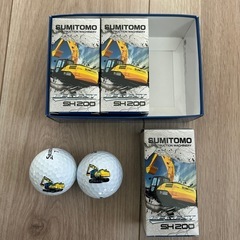 非売品⁉︎ 新品未使用　住友建機　SUMITOMO ゴルフボール　SH200　SRIXONの画像