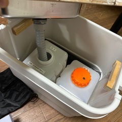 ポータブルシンク　キャンプ　アウトドアの画像