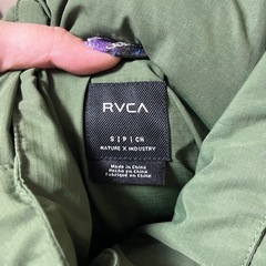 RVCA ルーカ 中綿ジャケット アウター Sの画像