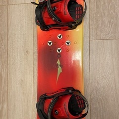 【取引中】スノーボード　ビンディング付の画像