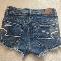 アメリカンイーグル ストレッチショートパンツ ダメージデニムの画像