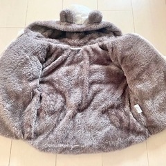 【目立つ汚れなし】中ボア　ジャケット　コート　ジャンパー　子供　90cm アウターの画像