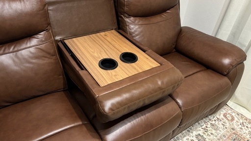 本革ソファー美品