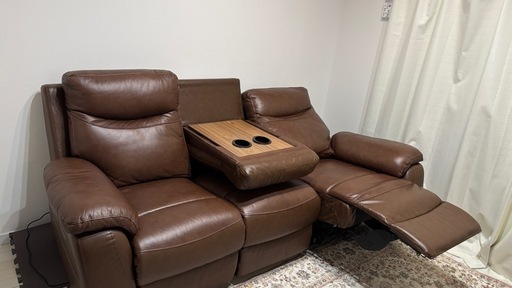 本革ソファー美品