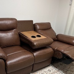 本革ソファーの画像