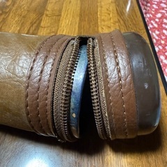 ショルダー型矢筒　弓道(古い矢付き) 受け渡し松本市、佐久市の画像