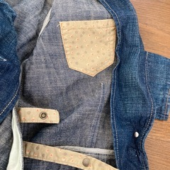 新品M デニムジャケットの画像
