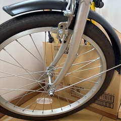 【ジャンク】折りたたみ自転車の画像
