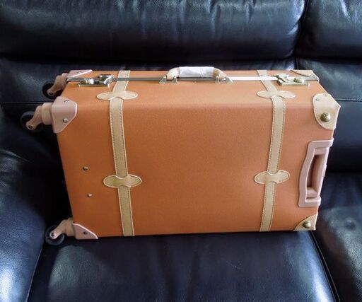MOIERG スーツケース キャリーケース Lサイズ 41L キャメル×ベージュ TSAロック キャリーバッグ 71-55064 モア