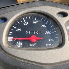 エンジン始動動画あり　堺市堺区シグナスX 125フロントフォーク曲がり小の画像