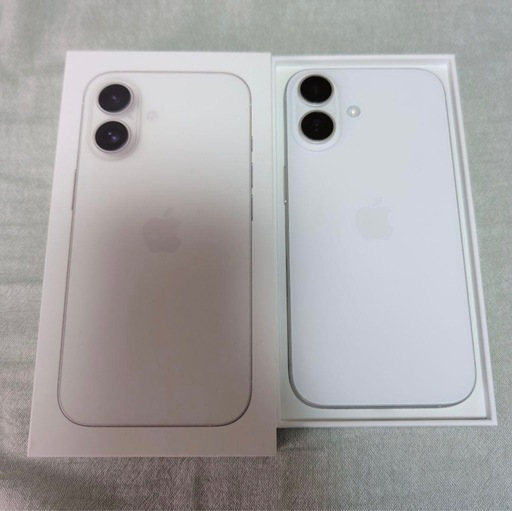 ♡3ヶ月使用新品同様♡iPhone16 Plus 128GB バッテリー100% 充電21回