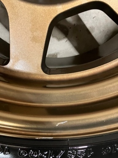 廃盤品　希少TE37X 16×8.0J PCD139.7 6穴　オフセット0 ブロンズ