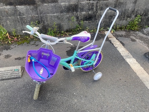 子供用自転車　補助輪付き　中古　リサイクルショップ宮崎屋佐土原店R7.12.14