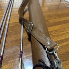 ショルダー型矢筒　弓道(古い矢付き) 受け渡し松本市、佐久市の画像