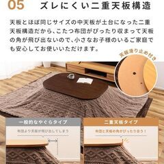 パレットライフ 円形こたつテーブル 🌿の画像