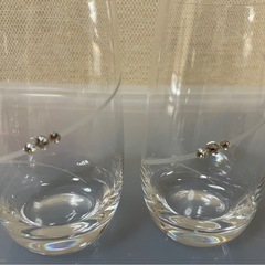 クリスタルグラス２個セットの画像