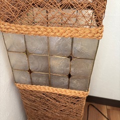 アジアン家具　間接照明　フロアライトの画像