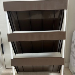 ニトリ？3段式シューズラック の画像