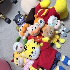 アンパンマンぬいぐるみたちの画像