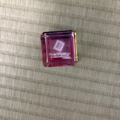 松山城ガラスの置物の画像