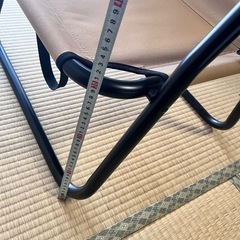 屋外折りたたみ椅子の画像