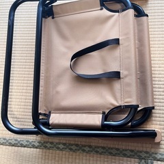 屋外折りたたみ椅子の画像