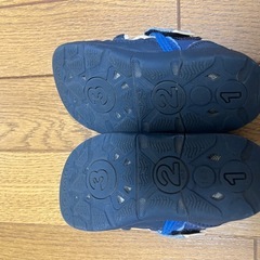 IFME ベルトウォーターシューズ　サンダル　 16.5cm ブルーの画像