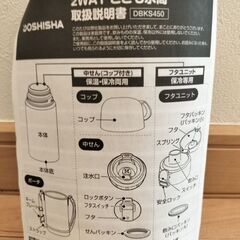 2WAYこども水筒の画像