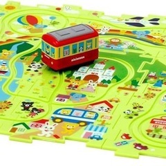 ミキハウス　パズルトレインの画像