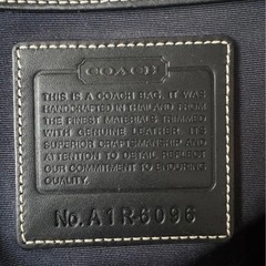 COACHボストンバッグミニの画像