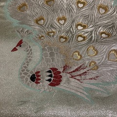 美品、孔雀柄名古屋帯いかがでしょうか。の画像