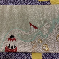美品、孔雀柄名古屋帯いかがでしょうか。の画像