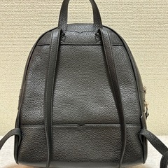 【美品】kate spade 黒 レザー リュック ミニの画像