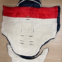 日本育児 プレミアムフリース フットマフ／美品／冬の防寒にの画像