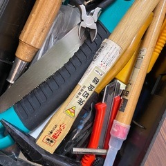 工具セット★ドライバーやメジャー、ネジなど色々の画像