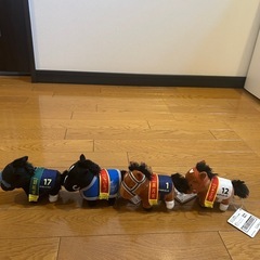 サラブレッドコレクション　ぬいぐるみ8点セットの画像