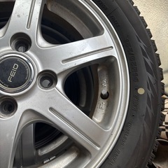 ブリザック　BLIZZAK VRX2 155/65R14 スタッドレス　ブリヂストン　4本セットの画像