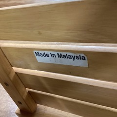 折り畳み木製椅子【町田市再生家具】 1214Aの画像