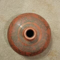 花瓶 銅器の画像