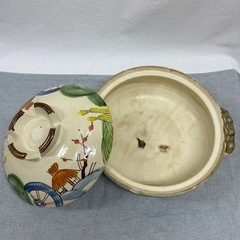 土鍋　大　※欠けありの画像