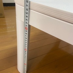 こたつにもなるローテーブルの画像