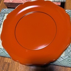 菓子鉢　高級漆器　松本市、佐久市の画像